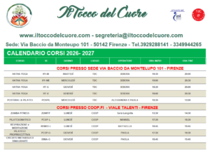 CORSI 2026 2027