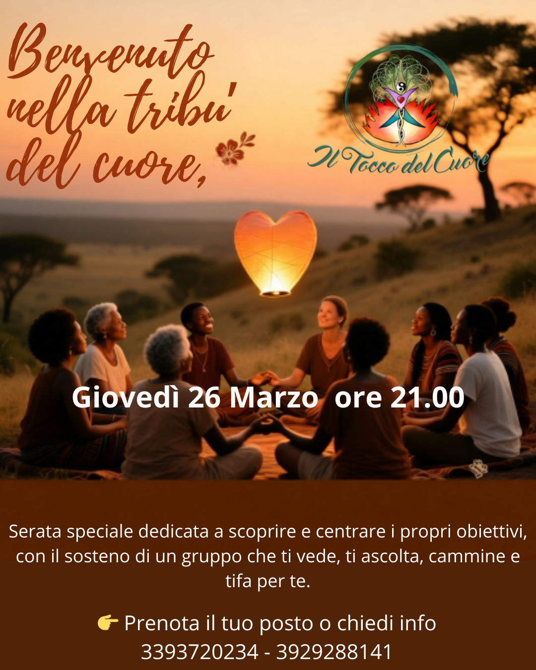 26 Marzo  2026 – La Tribù del Cuore