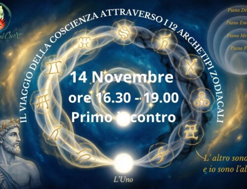 14 Novembre 2026  – IL VIAGGIO DELLA COSCIENZA ATTRAVERSO I 12 ARCHETIPI ZODIACALI